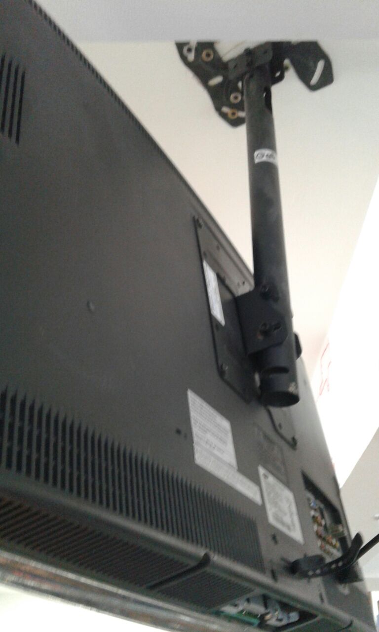 instalacion de soporte de techo