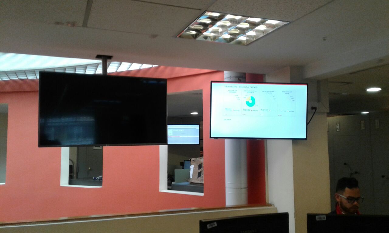 instalacion de soporte de techo