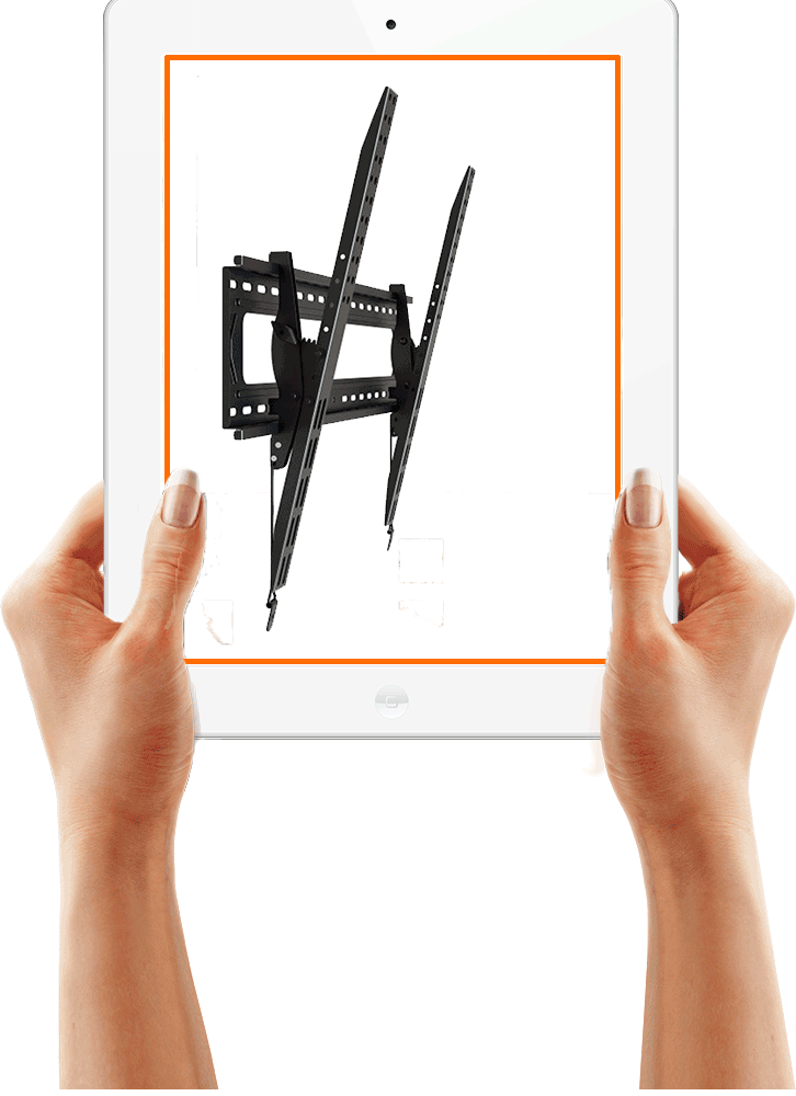 soporte de pared inclinable para televisor Panasonic de 60 pulgadas