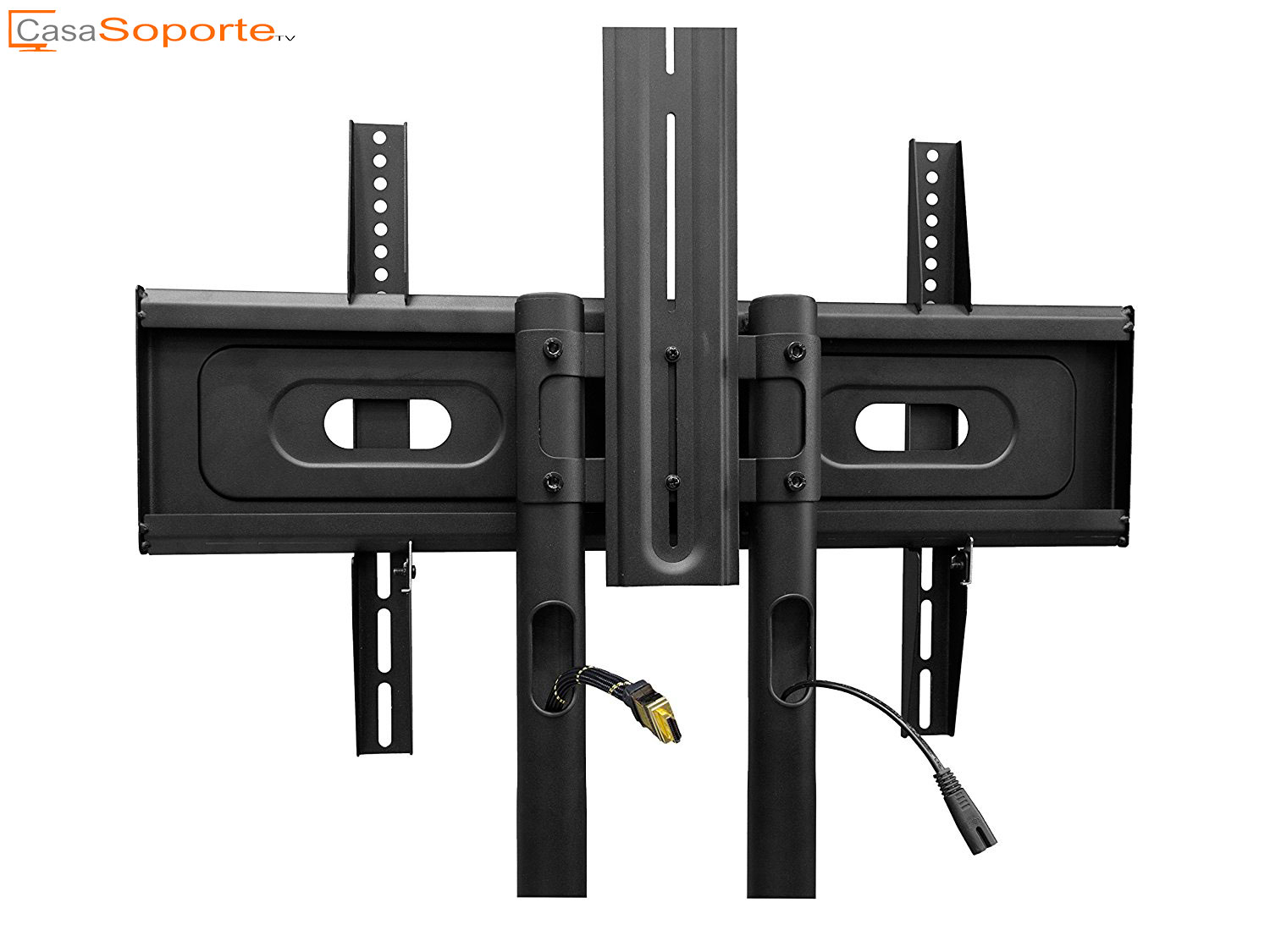 Soporte de pedestal movil para TV